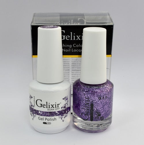 GELIXIR MATCHING COLOR DUO - GEL POLISH & NAIL LACQUER  #139