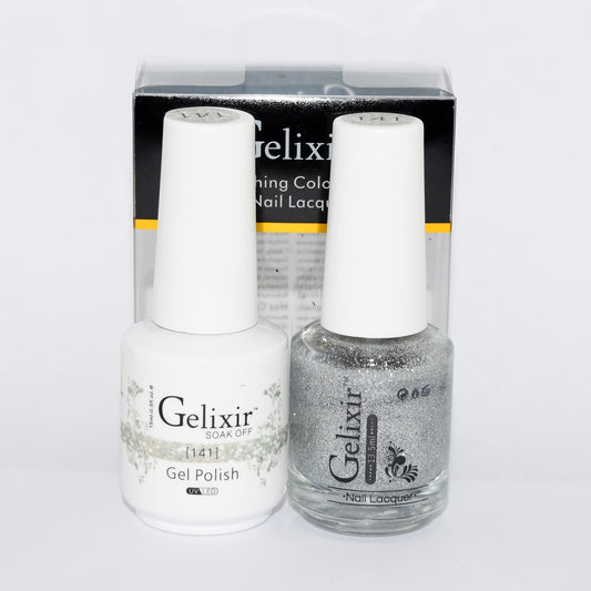 GELIXIR MATCHING COLOR DUO - GEL POLISH & NAIL LACQUER  #141