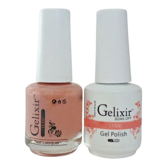 GELIXIR MATCHING COLOR DUO - GEL POLISH & NAIL LACQUER  #150