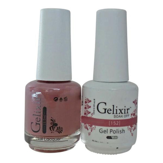 GELIXIR MATCHING COLOR DUO - GEL POLISH & NAIL LACQUER  #152