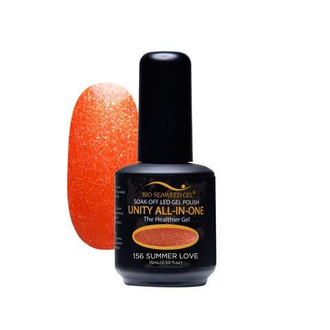 BIO SEAWEED GEL 156 Summer Love UNITY-ALL-IN-ONE Color Gel Polish