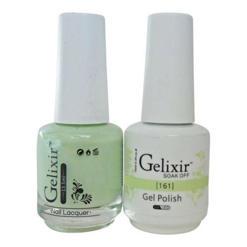 GELIXIR MATCHING COLOR DUO - GEL POLISH & NAIL LACQUER  #161