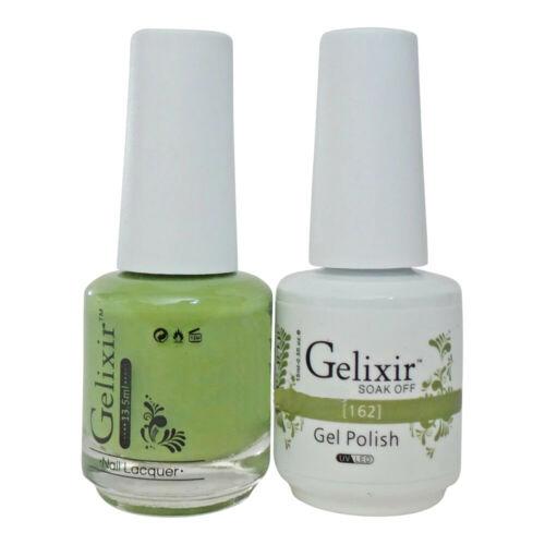 GELIXIR MATCHING COLOR DUO - GEL POLISH & NAIL LACQUER  #162