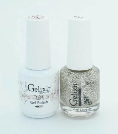 GELIXIR MATCHING COLOR DUO - GEL POLISH & NAIL LACQUER  #164