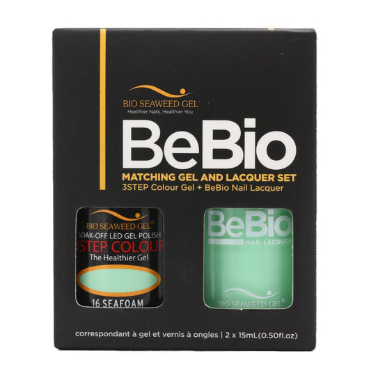 BSG BeBio Matching Gel & Lacquer Set 16 SEAFOAM