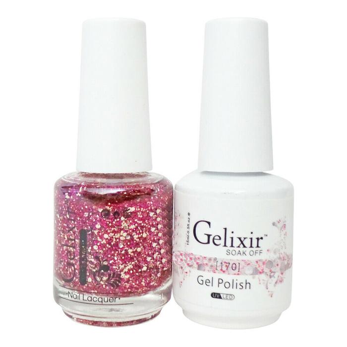 GELIXIR MATCHING COLOR DUO - GEL POLISH & NAIL LACQUER  #170