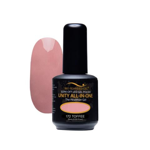 BIO SEAWEED GEL 172 Toffee UNITY-ALL-IN-ONE Color Gel Polish