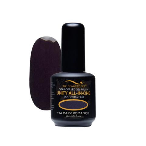 BIO SEAWEED GEL 174 Dark Romance UNITY-ALL-IN-ONE Color Gel Polish