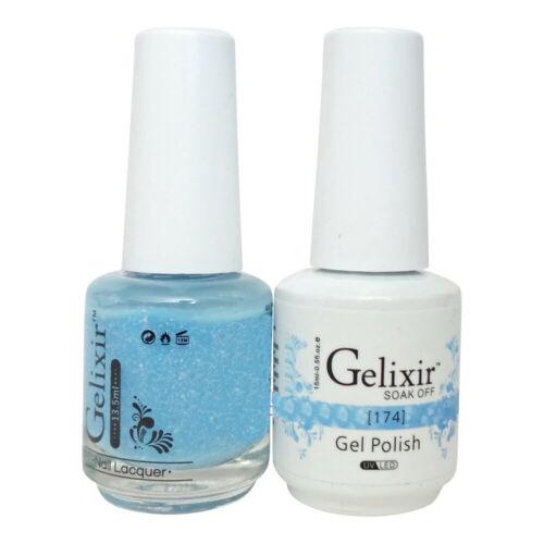 GELIXIR MATCHING COLOR DUO - GEL POLISH & NAIL LACQUER  #174