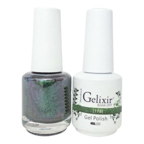 GELIXIR MATCHING COLOR DUO - GEL POLISH & NAIL LACQUER  #178