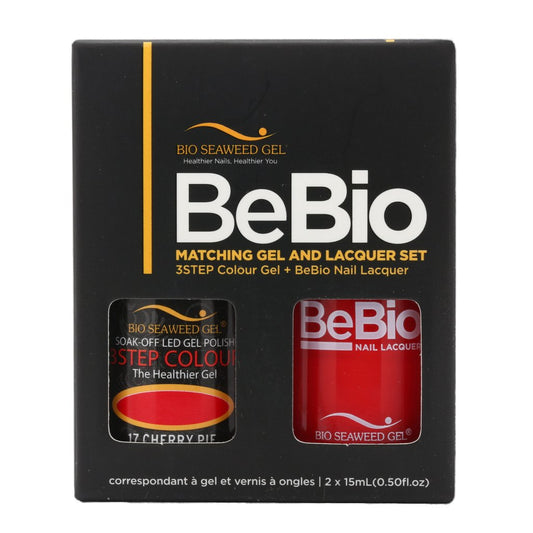BSG BeBio Matching Gel & Lacquer Set 17 CHERRY PIE