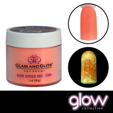 Glam and Glits Acrylic Powder Glow Collection #2011 Fire Fly
