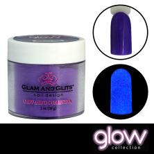 Glam and Glits Acrylic Powder Glow Collection #2023 Ultra Violet