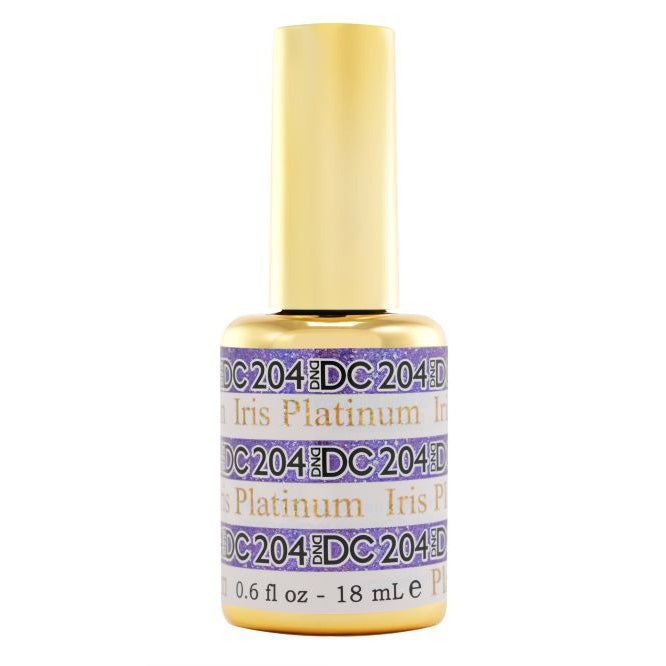 DND DC Platinum Glitter Gel #204 - Iris