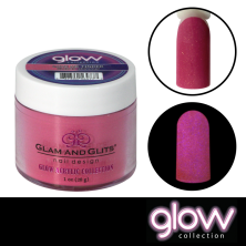 Glam and Glits Acrylic Powder Glow Collection #2043 Love Me Tinder