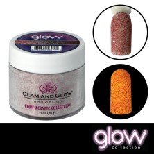 Glam and Glits Acrylic Powder Glow Collection #2045 Scattered Embers