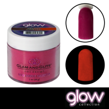 Glam and Glits Acrylic Powder Glow Collection #2048 Infrared