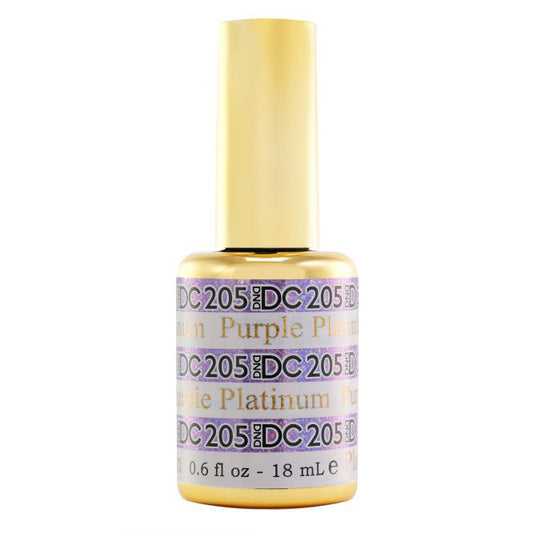 DND DC Platinum Glitter Gel #205 - Purple