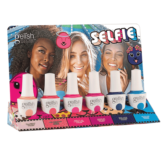 Harmony Gelish Gel Polish GIRLS' NIGHT OUT - SILVER MULTI-GLITTER