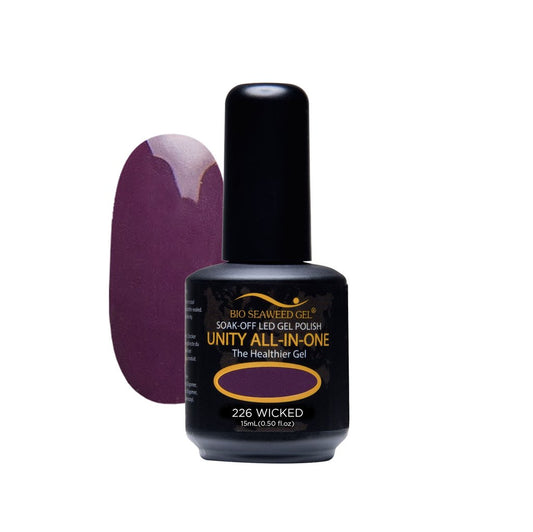 BIO SEAWEED GEL 226 Wicked UNITY-ALL-IN-ONE Color Gel Polish