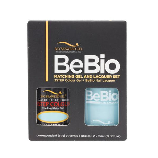 BSG BeBio Matching Gel & Lacquer Set 23 POWDER BLUE