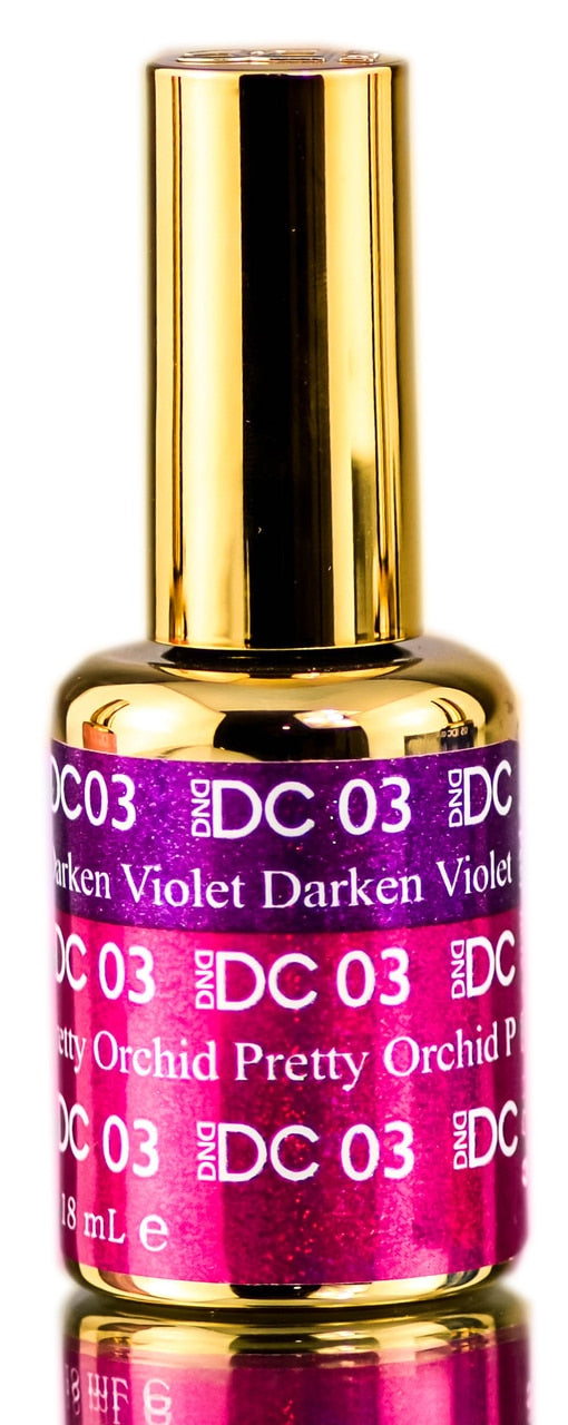 DND DC Mood Gel #3 - Darken Violet to Pretty Orchid