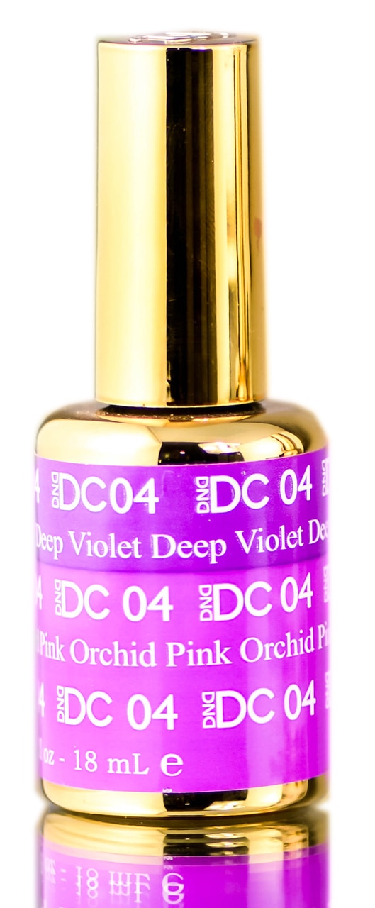 DND DC Mood Gel #4 - Deep Violet to Orchid Pink