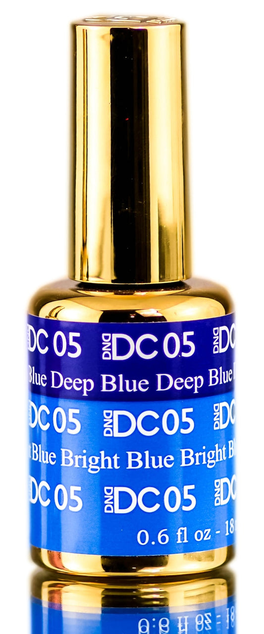 DND DC Mood Gel #5 - Deep Blue to Bright Blue