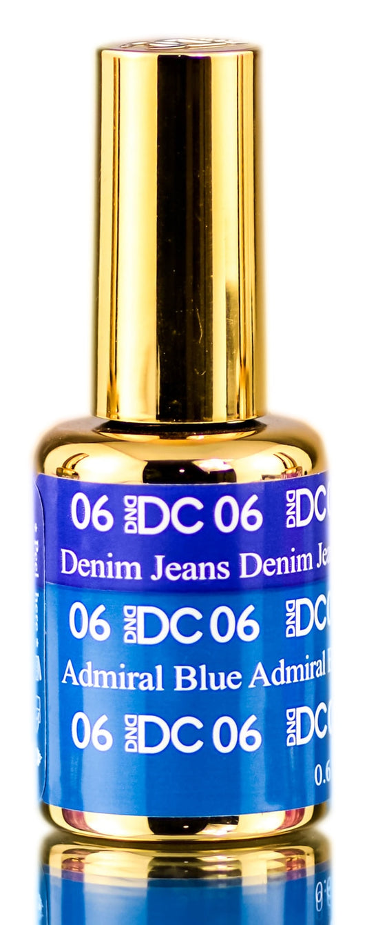 DND DC Mood Gel #6 - Denim Jeans to Admiral Blue