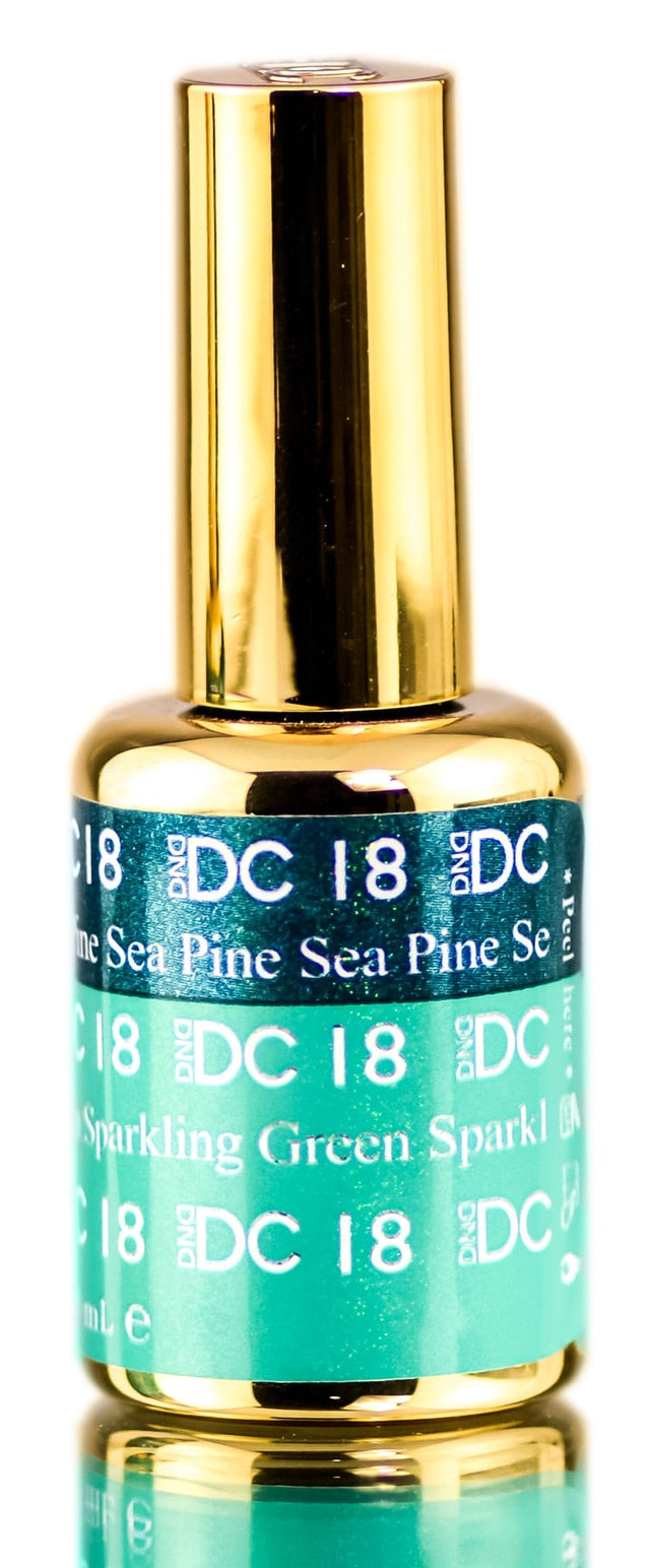 DND DC Mood Gel #18 - Sea Pine to Sparkling Green