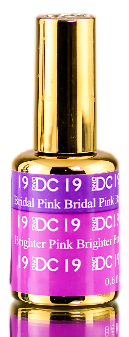 DND DC Mood Gel #19 - Pink Bridal to Brighter Pink