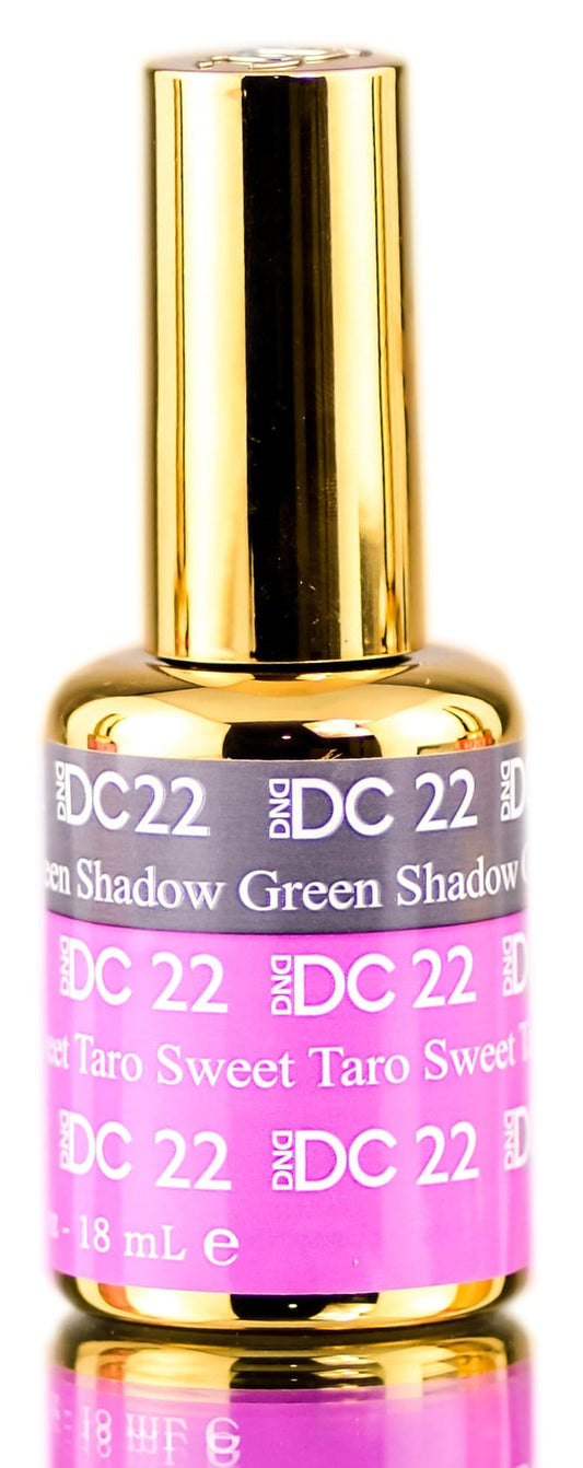 DND DC Mood Gel #22 - Shadow Green to Sweet Taro