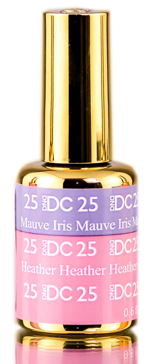 DND DC Mood Gel #25 - Mauve Iris to Heather