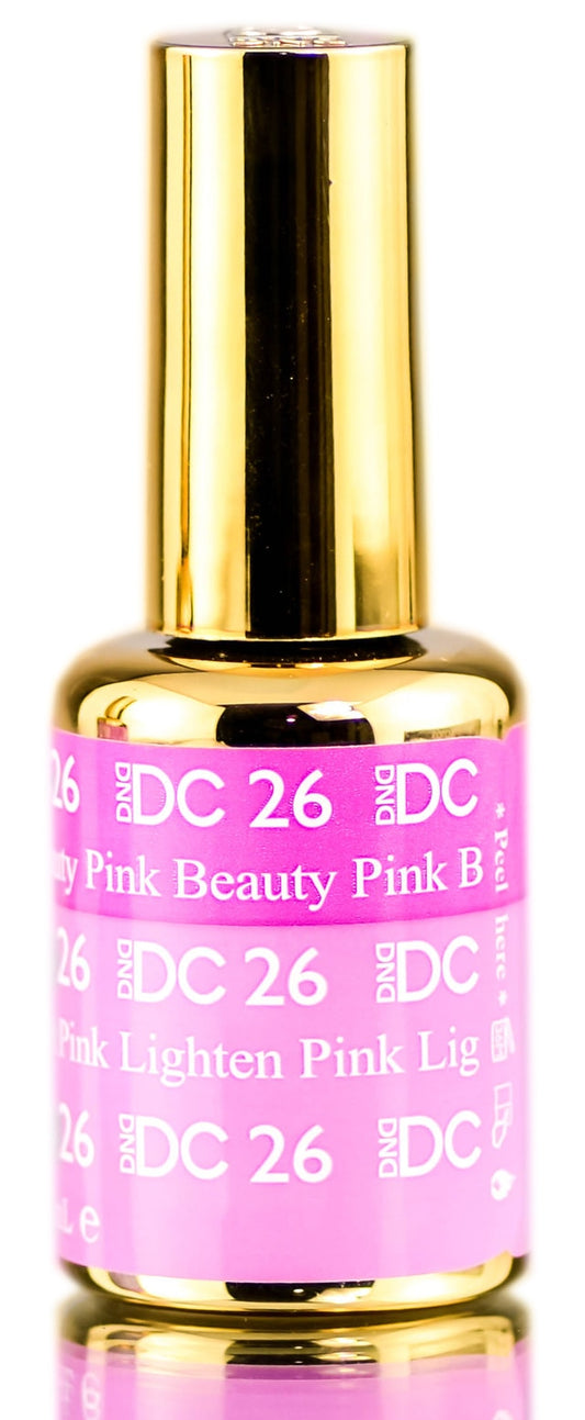 DND DC Mood Gel #26 - Beauty Pink to Lighten Pink