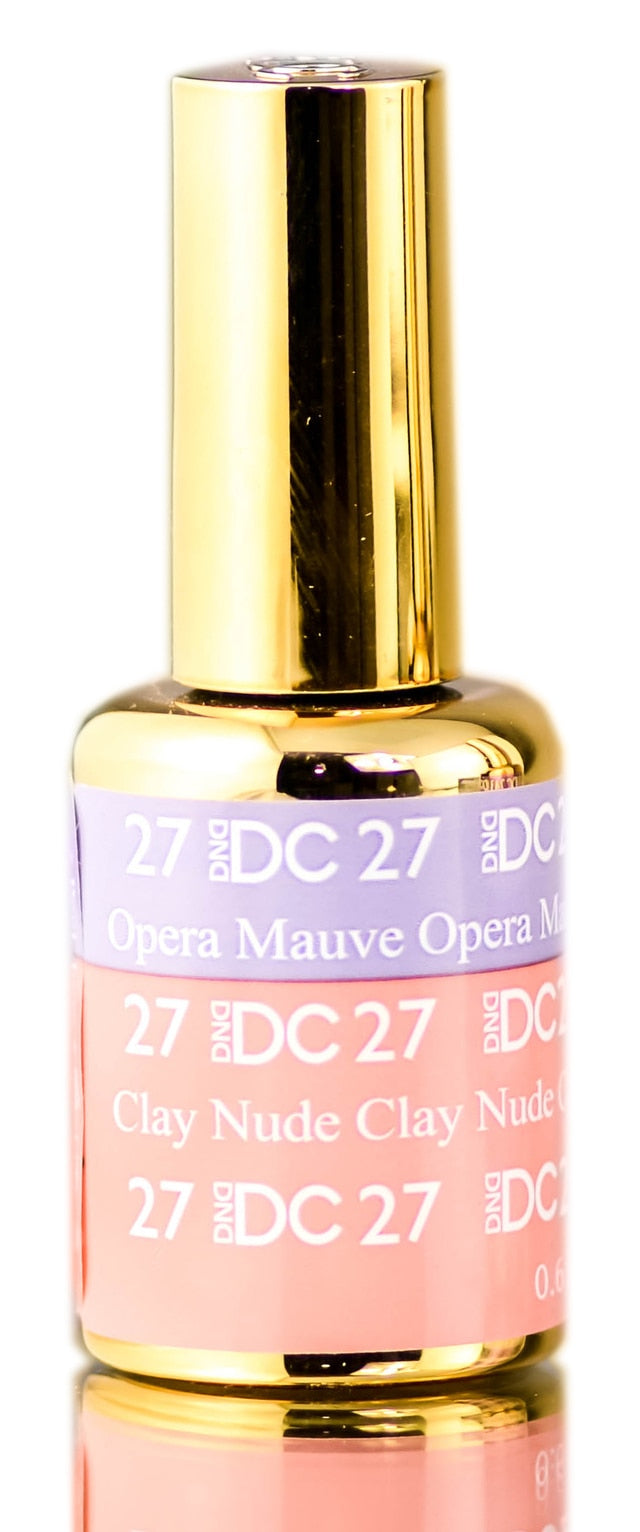 DND DC Mood Gel #27 - Opera Mauve to Nude Clay