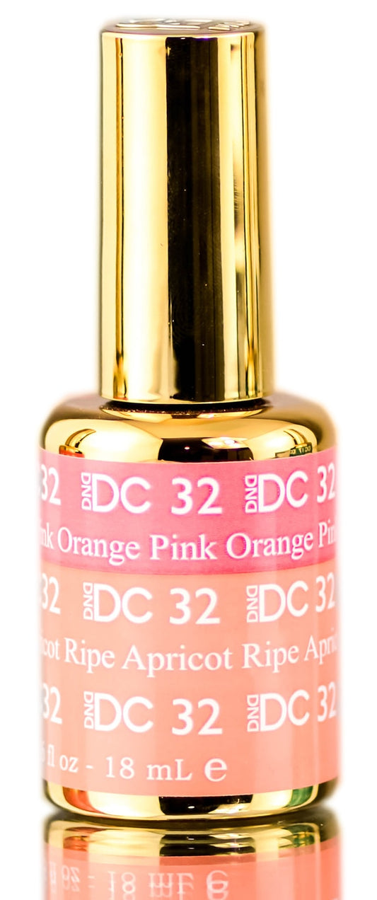 DND DC Mood Gel #32 - Orange Pink to Ripe Apricot