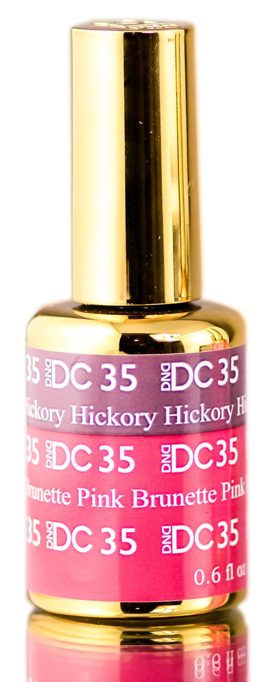 DND DC Mood Gel #35 - Hickory to Pink Brunette