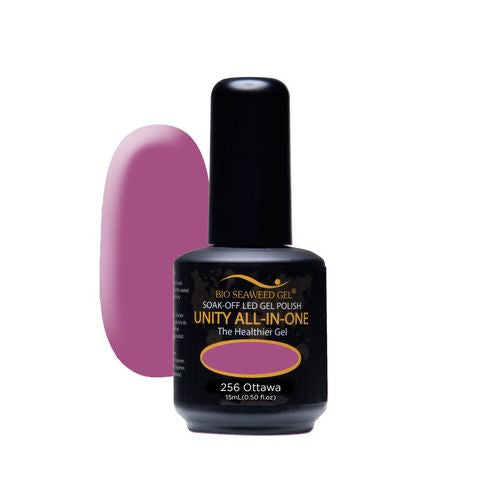 BIO SEAWEED GEL 256 Ottawa UNITY-ALL-IN-ONE Color Gel Polish