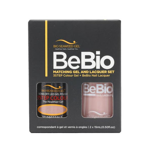 BSG BeBio Matching Gel & Lacquer Set 27 ROSE GOLD