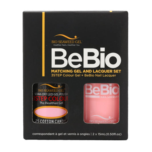BSG BeBio Matching Gel & Lacquer Set 35 COTTON CANDY