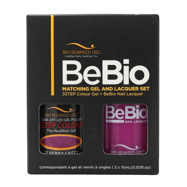 BSG BeBio Matching Gel & Lacquer Set 37 BERRY SWEET