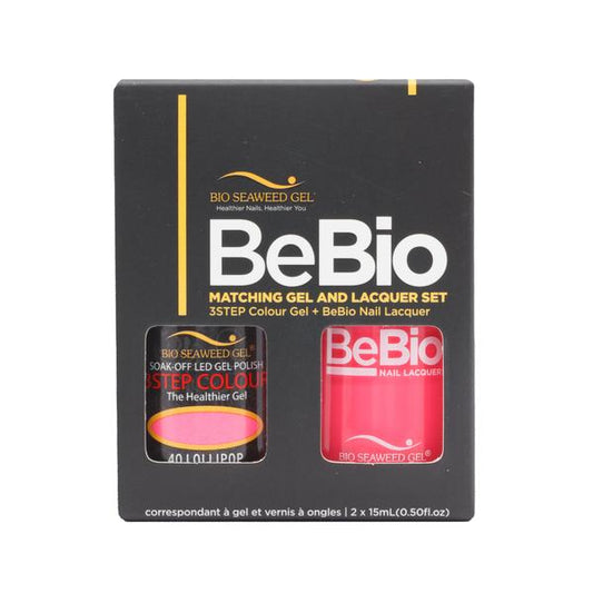 BSG BeBio Matching Gel & Lacquer Set 40 LOLLIPOP