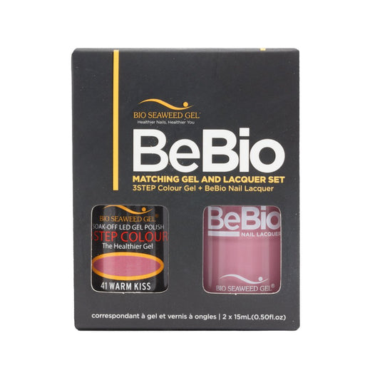 BSG BeBio Matching Gel & Lacquer Set 41  WARM KISS