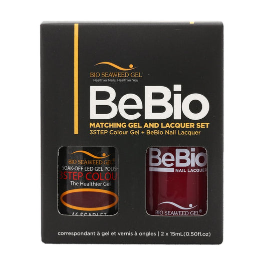 BSG BeBio Matching Gel & Lacquer Set 46 SCARLET