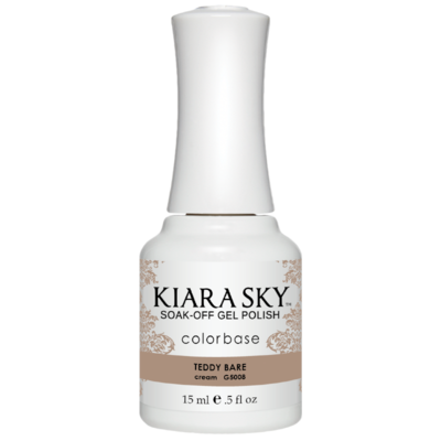 KIARA SKY ALL-IN-ONE NAIL GEL POLISH - G5008 TEDDY BARE