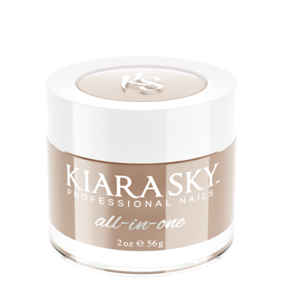 KIARA SKY ALL-IN-ONE DIP POWDER - D5008 TEDDY BARE