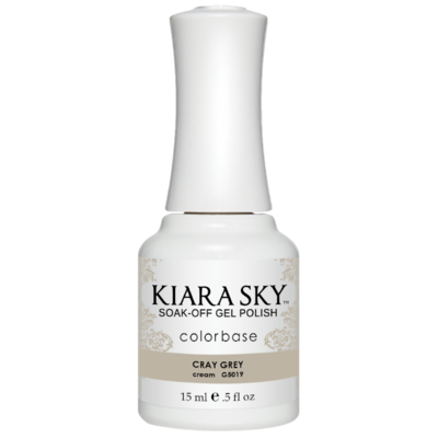 KIARA SKY ALL-IN-ONE NAIL GEL POLISH - G5019 CRAY GREY