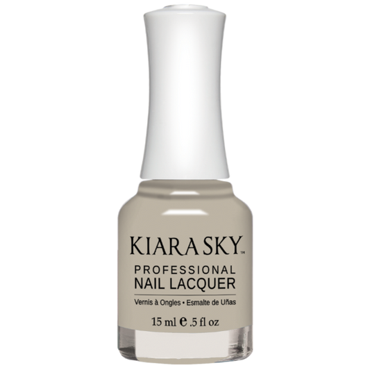 KIARA SKY ALL-IN-ONE NAIL LACQUER - N5019 CRAY GREY