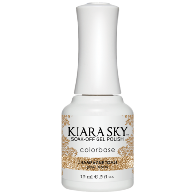 KIARA SKY ALL-IN-ONE NAIL GEL POLISH - G5025 CHAMPAGNE TOAST