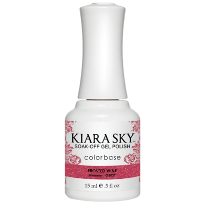 KIARA SKY ALL-IN-ONE NAIL GEL POLISH - G5029 FROSTED WINE